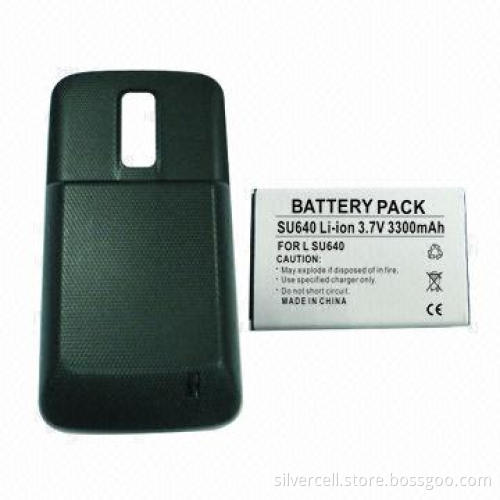 Lithium-ion Battery Cover for LG SU640 with Against Over-charging PCB Protection
